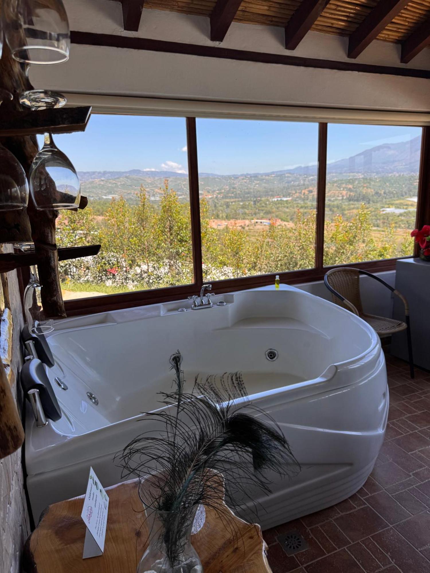 Glamping Con Jacuzzi Mirador Jarana Villa De Leyva Kültér fotó